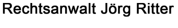 Rechtsanwalt Jörg Ritter Logo